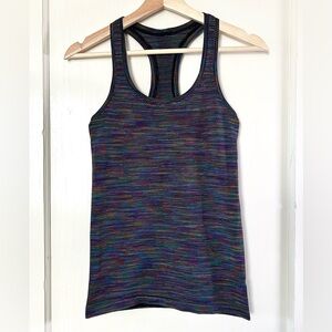 NEW Lululemon Swiftly Tech Racerback 2.0 *Love Black Rainbow 4